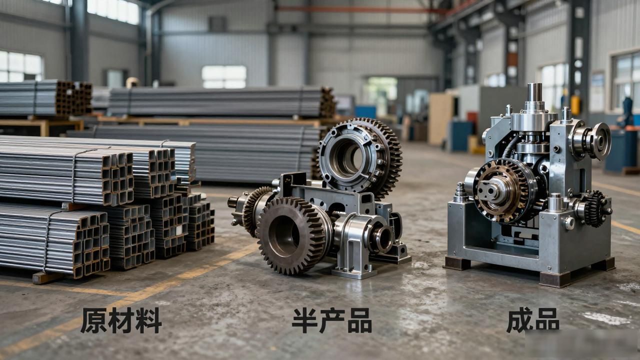 什么叫成品,什么叫半成品