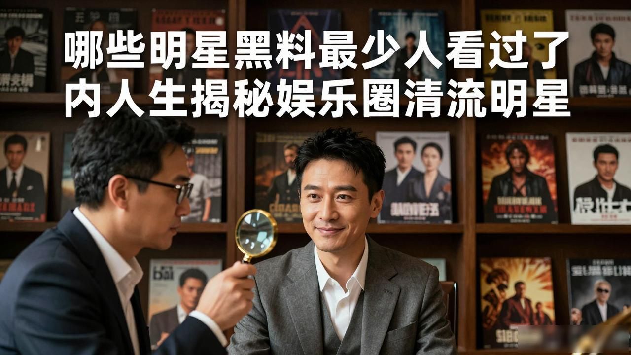 明星的黑料怎么处理_明星一般有没有黑料_哪些明星黑料最少人看过了,